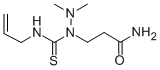 Propanamide, 3-(2,2-dimethyl-1-((2-propenylamino)thioxomethyl)hydrazin o)-|