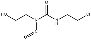 1-nitroso-1-(2-hydroxyethyl)-3-(2-chloroethyl)urea, 96806-34-7, 结构式