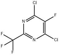 4,6-二氯-5-氟-2-(三氟甲基)嘧啶, 96819-55-5, 结构式