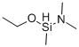 DIMETHYLAMINOMETHYLETHOXYSILANE Struktur