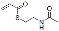 S-acrylyl-N-acetylcysteamine Structure