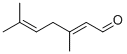 (E)-3,6-DIMETHYL-HEPTA-2,5-DIENAL Struktur