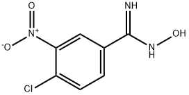 4-CHLORO-3-NITROBENZAMIDE OXIME
 Struktur