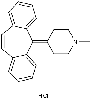 盐酸赛庚啶,969-33-5,结构式