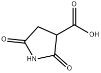 2,5-二氧代-3-吡咯烷甲酸 结构式