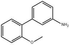 (2'-メトキシビフェニル-3-イル)アミン 化学構造式
