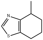 Benzothiazole,  4,5,6,7-tetrahydro-4-methyl- Structure