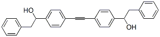 Bis(p-(alpha-hydroxyphenethyl)phenyl)acetylene,96970-04-6,结构式