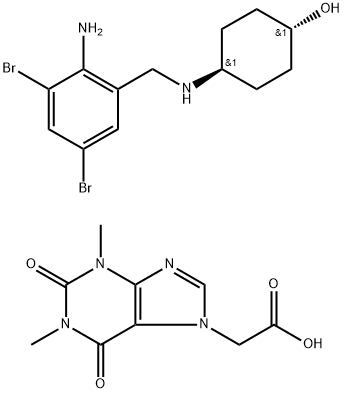 2-(1,3-dimethyl-2,6-dioxo-purin-7-yl)acetic acid Struktur