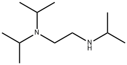 N,N,N'-トリイソプロピル-1,2-エタンジアミン 化学構造式