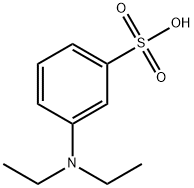 3-ジエチルアミノベンゼンスルホン酸 化学構造式