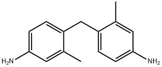 4-(4-amino-2-methylbenzyl)-3-methylbenzenamine 结构式