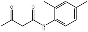 2',4'-ジメチルアセトアセトアニリド 化学構造式