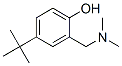 2-[(dimethylamino)methyl]-4-(1,1-dimethylethyl)phenol  Struktur