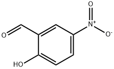 5-Nitrosalicylaldehyde Struktur