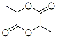 ビス(2-ヒドロキシプロピオン酸)無水物 化学構造式