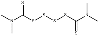 tetramethylthiuram tetrasulphide Struktur