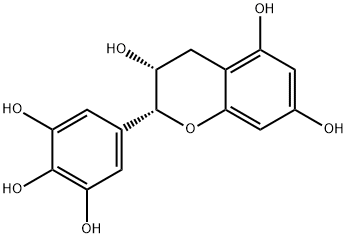 (-)-表没食子儿茶素,970-74-1,结构式