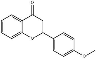 )-4'-甲氧基黄烷酮,97005-76-0,结构式