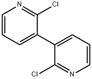2,2'-DICHLORO-[3,3']-BIPYRIDINE Struktur
