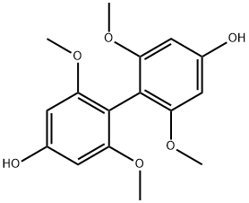3,3',5,5'-TETRAMETHOXY-4,4'-DIHYDROXYBIPHENYL Struktur