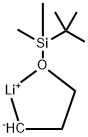 3 - (叔 - 二甲基硅氧基)-1 - 丙基锂, 97057-70-0, 结构式