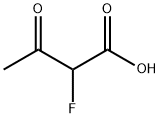 Butanoic acid, 2-fluoro-3-oxo- (9CI) 结构式