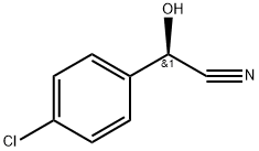 (R)-(+)-4-CHLOROMANDELONITRILE Struktur