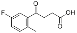 4-(2-METHYL-5-FLUOROPHENYL)-4-OXOBUTYRIC ACID