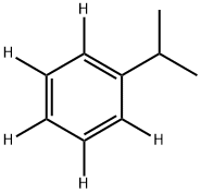 2‐フェニル‐D5‐プロパン 化学構造式