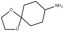 1,4-ジオキサスピロ[4.5]デカン-8-アミン 化学構造式