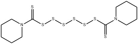 Dipentamethylenethiuram hexasulfide Struktur