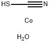 COBALT(II)THIOCYANATE HYDRATE 化学構造式