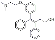 cis-β-Hydroxy Tamoxifen Structure