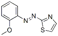 2-[(2-Methoxyphenyl)azo]thiazole Structure