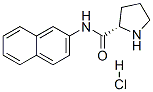 L-脯氨酸 Β-萘氨盐酸盐,97216-16-5,结构式