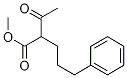 Methyl 2-acetyl-5-phenylpentanoate Structure