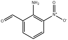 2-氨基-3-硝基-苯甲醛 结构式