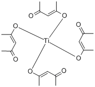 双(乙酰丙酮基)异丁氧基异丙氧基钛酸酯, 97281-09-9, 结构式