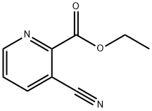 ETHYL 3-CYANOPYRIDINE-2-CARBOXYLATE Struktur