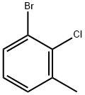 1-Bromo-2-chloro-3-methylbenzene Struktur