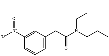 N,N-Dipropyl-3-nitrobenzeneacetaMide Structure
