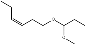(Z)-1-(1-methoxypropoxy)hex-3-ene Structure