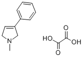 1H-Pyrrole, 2,5-dihydro-1-methyl-3-phenyl-, ethanedioate Struktur
