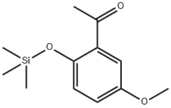 1-(5-Methoxy-2-[(trimethylsilyl)oxy]phenyl)ethanone 结构式