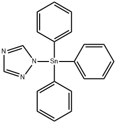 1-(Triphenylstannyl)-1H-1,2,4-triazole 结构式