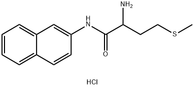 N-甲醛基-DL-蛋氨酸-B-萘 盐酸盐,97405-58-8,结构式