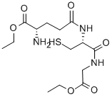 グルタチオン-ジエチルエステル (還元型) 化学構造式
