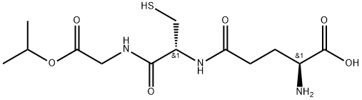 谷胱甘肽单异丙基酯, 97451-46-2, 结构式