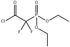 (CHLOROCARBONYLDIFLUOROMETHYL)PHOSPHONIC ACID DIETHYL ESTER 化学構造式